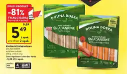 Intermarche Kiełbaski śniadaniowe śląskie Dolina Dobra oferta