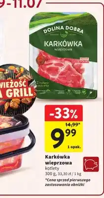 Intermarche Karkówka wieprzowa kotlety Dolina Dobra oferta