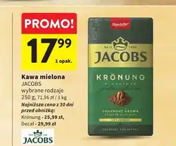 Intermarche Kawa mielona Jacobs Krönung oferta