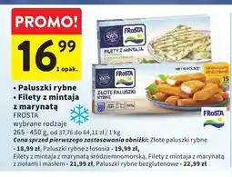 Intermarche Złote paluszki rybne Frosta oferta