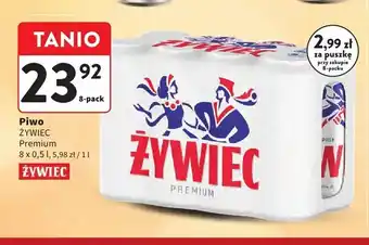 Intermarche Piwo Żywiec Premium 8-pak oferta