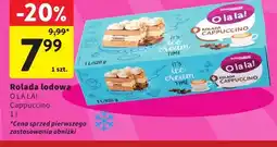 Intermarche Rolada lodowa Cappuccino O la la! oferta