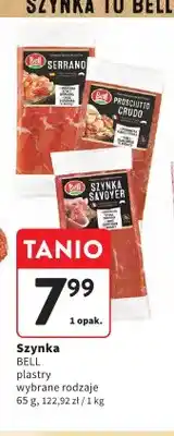 Intermarche Szynka Serrano Bell plastry oferta