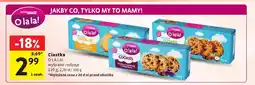 Intermarche Ciastka Cookies z czekoladą mleczną O la la! oferta
