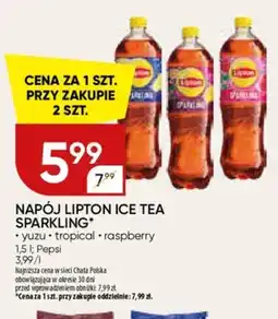 Chata Polska Napój Lipton Ice Tea Sparkling raspberry oferta
