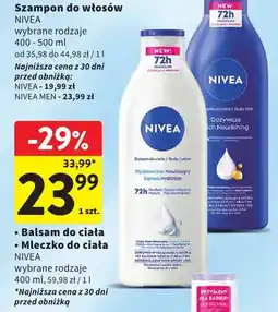 Intermarche Balsam do ciała Nivea Express Hydration oferta