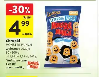 Intermarche Chrupki Monster Munch Original oferta
