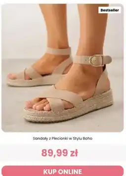 Renee Sandały z plecionki w stylu Boho Renee oferta