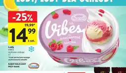 Intermarche Lody Koral Vibes Mascarpone & Malina oferta