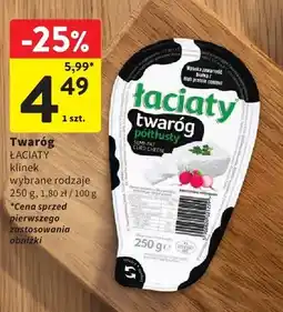 Intermarche Twaróg Łaciaty klinek półtłusty oferta