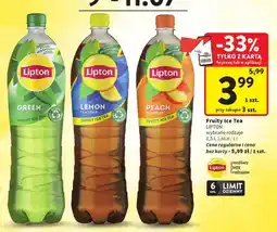 Intermarche Herbata mrożona Lipton Green oferta