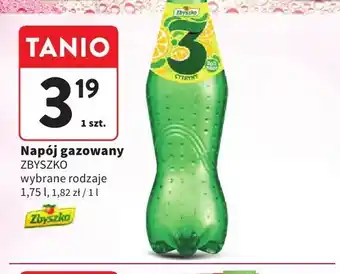 Intermarche Napój gazowany Zbyszko 3 Cytryny oferta