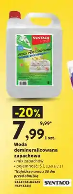Intermarche Woda demineralizowana zapachowa Syntaco oferta