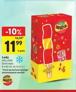 Intermarche Lody Hellena Oranżada 6-pak oferta