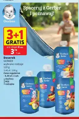 Intermarche Deserek Gerber Junior Garden Fruits oferta