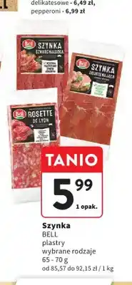 Intermarche Szynka Szwarcwaldzka Bell plastry oferta