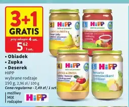 Intermarche Deserek HiPP Owoce & Zboża Gruszki i jabłka z kleikiem orkiszowym oferta