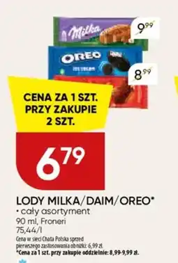 Chata Polska Lody Milka oferta