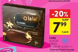 Intermarche Lody na patyku Classic O la la! 3-pak oferta