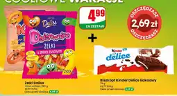 Dino Zestaw żelki Deliss + biszkopt Kinder Delice kakaowy oferta