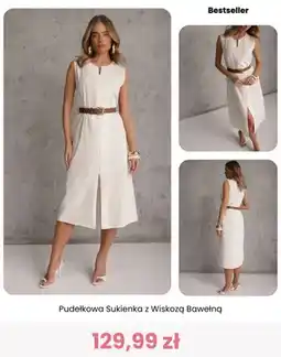 Renee Sukienka pudełkowa z wiskozą i bawełną Renee oferta