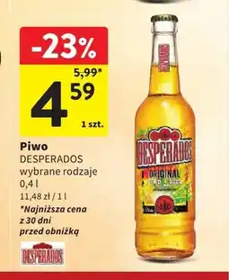 Intermarche Piwo Desperados Original oferta