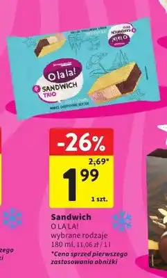 Intermarche Sandwich Trio O la la! oferta