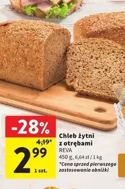 Intermarche Chleb żytni z otrębami Reva oferta