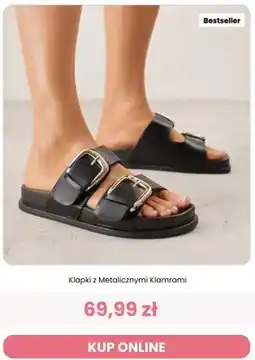 Renee Klapki z metalicznymi klamrami Renee oferta