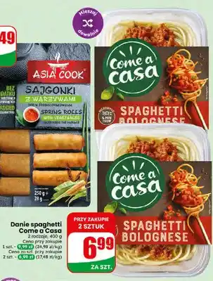 Dino Danie spaghetti bolognese Come a Casa oferta
