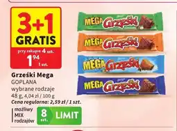 Intermarche Wafel Grześki Mega orzechowy oferta