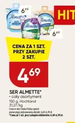 Chata Polska Serek Almette jogurtowy oferta