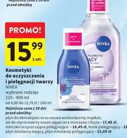 Intermarche Płyn do demakijażu oczu Nivea Biotin & Cornflower oferta