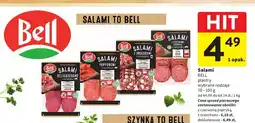 Intermarche Salami Bell plastry z czerwoną papryką oferta
