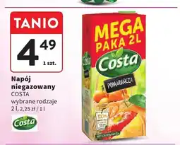 Intermarche Napój niegazowany Costa Pomarańcza oferta