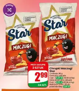 Dino Chrupki Maczugi o smaku ketchupu Star oferta