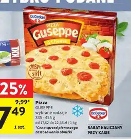 Intermarche Pizza Guseppe Dr. Oetker 4 Cheese oferta