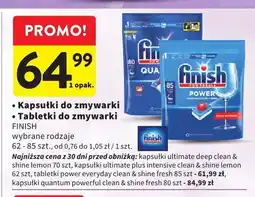 Intermarche Kapsułki do zmywarki Finish Quantum oferta