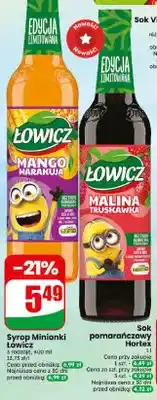 Dino Syrop Minionki Łowicz mango marakuja oferta
