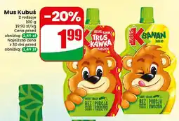 Dino Mus Kubuś jabłko banan truskawka marchew oferta