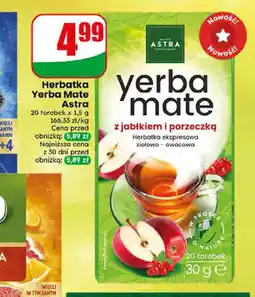 Dino Herbatka Yerba Mate Astra z jabłkiem i porzeczką oferta