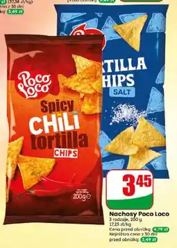 Dino Nachosy o smaku spicy chili Poco Loco oferta