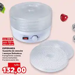 Kaufland Suszkarka do owoców i warzyw Delicatease Esperanza oferta