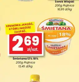EMMA market Śmietana 18% Piątnica oferta