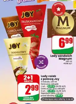 Dino Lody rożek z polewą Joy czekoladowy oferta