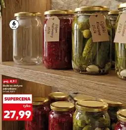 Kaufland Słoiki ze złotymi zakrętkami oferta