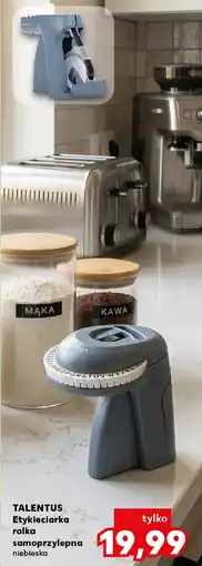 Kaufland TALENTUS Etykietarka rolka samoprzylepna niebieska oferta