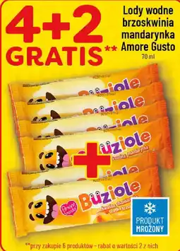 Polomarket Lody wodne brzoskwinia mandarynka Amore Gusto oferta