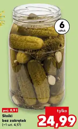 Kaufland Słoiki bez zakrętek oferta