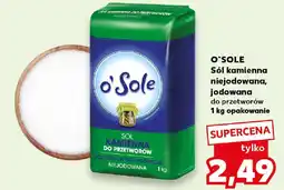 Kaufland Sól kamienna do przetworów o'Sole oferta